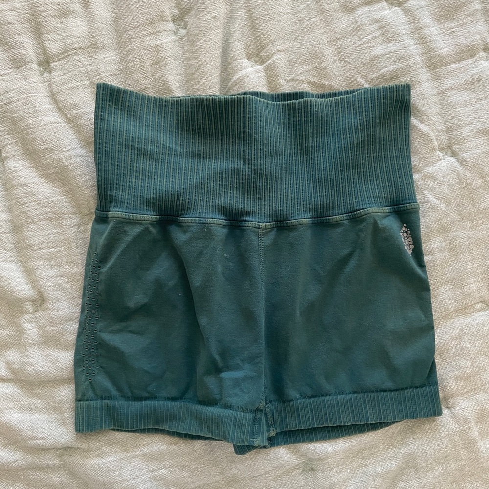 COPY - Fp Movement green biker shorts